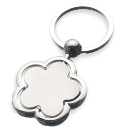 AK0133-flower spinning keychain
