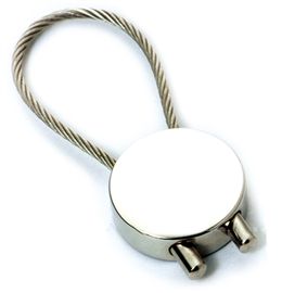 AK0044-round wire-ring keychain