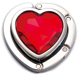 AK1151-heart stone folded bag hanger