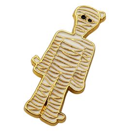 pin-shiny gold mummy pin