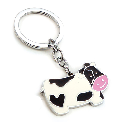 AK0541-cow keychain