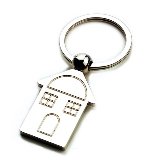 AK0212-house keychain