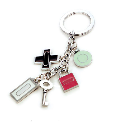 AK0490-lock&key charms