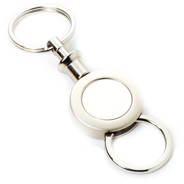 AK0315-round pull part keychain