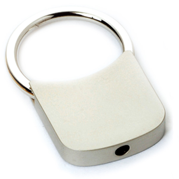 AK0297-square pull ring keychain