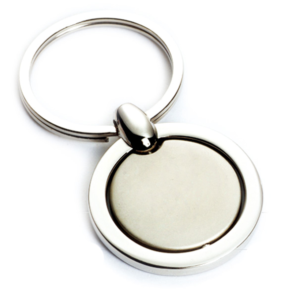 AK0136-round spinning keychain