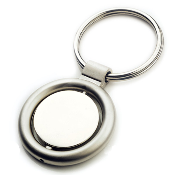 AK0137-round  spinning keychain