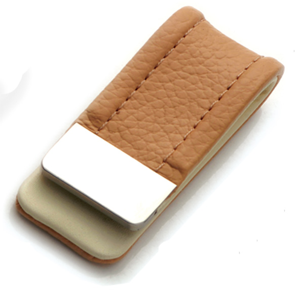 AK1088-leather money clip