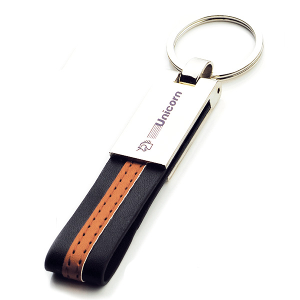 AK0902-leather keychain