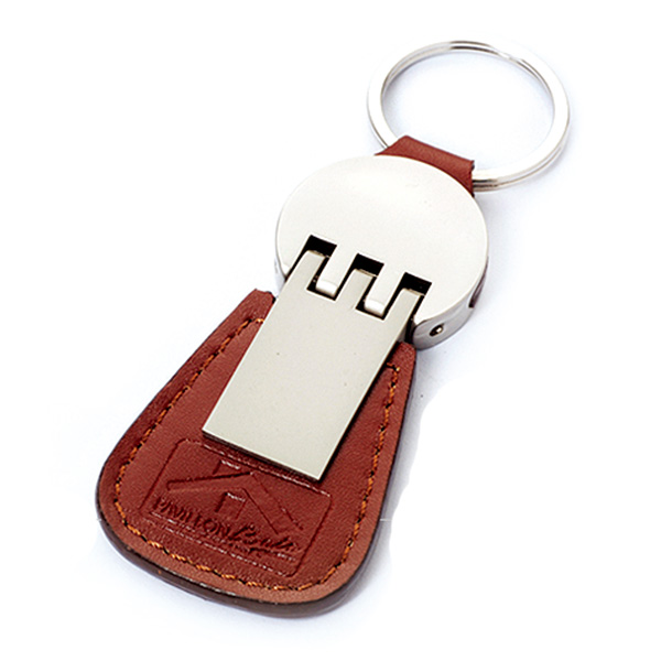 AK0979-leather keychain